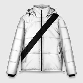 Мужская зимняя куртка 3D с принтом Пристегнутый ремень в Тюмени, верх — 100% полиэстер; подкладка — 100% полиэстер; утеплитель — 100% полиэстер | длина ниже бедра, свободный силуэт Оверсайз. Есть воротник-стойка, отстегивающийся капюшон и ветрозащитная планка. 

Боковые карманы с листочкой на кнопках и внутренний карман на молнии. | Тематика изображения на принте: авто | автомобили | машина | пристегнутый ремень | ремень | транспорт