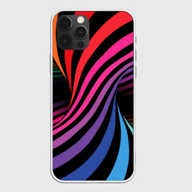 Чехол для iPhone 12 Pro Max с принтом Метаморфозы в Тюмени, Силикон |  | abstraction | black | blue | color | green | hypnosis | illusion | orange | p | rainbow | red | tunnel | yellow | абстракция | галлюцинации | гипноз | желтый | зеленый | иллюзия | красный | оранжевый | полосы | психоделика | радуга | разноцветны