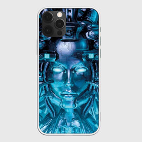 Чехол для iPhone 12 Pro Max с принтом Андроид в проводах в Тюмени, Силикон |  | android | blue | computer | face | fantasy | illustratio | iron | metal | robot | steel | андроид | железо | иллюстрация | интеллект | искусственный | кабель | киборг | компьютер | лицо | машина | металл | механизм | провод | провода