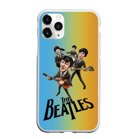 Чехол для iPhone 11 Pro Max матовый с принтом The Beatles в Тюмени, Силикон |  | george harrison | john lennon | paul mccartney | psychedelic rock | ringo starr | the beatles | англия | ансамбль | джон леннон | джордж харрисон | пол маккартни | психоделический рок | ринго старр