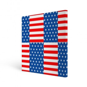 Холст квадратный с принтом США в Тюмени, 100% ПВХ |  | Тематика изображения на принте: flag | stars | usa | usa flag | америка | американский флаг | звезды | надписи | полосы | сша | флаг | флаг сша