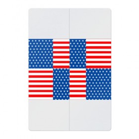 Магнитный плакат 2Х3 с принтом США в Тюмени, Полимерный материал с магнитным слоем | 6 деталей размером 9*9 см | Тематика изображения на принте: flag | stars | usa | usa flag | америка | американский флаг | звезды | надписи | полосы | сша | флаг | флаг сша
