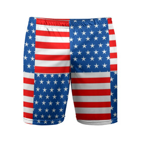 Мужские шорты спортивные с принтом США в Тюмени,  |  | Тематика изображения на принте: flag | stars | usa | usa flag | америка | американский флаг | звезды | надписи | полосы | сша | флаг | флаг сша
