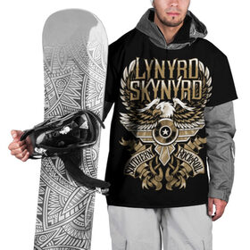 Накидка на куртку 3D с принтом Lynyrd Skynyrd в Тюмени, 100% полиэстер |  | Тематика изображения на принте: 