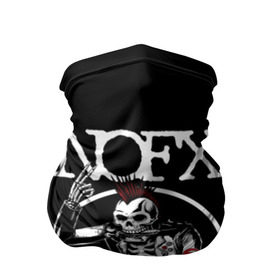 Бандана-труба 3D с принтом NOFX в Тюмени, 100% полиэстер, ткань с особыми свойствами — Activecool | плотность 150‒180 г/м2; хорошо тянется, но сохраняет форму | hardcore | nofx | punk | группы | музыка | панк | панк рок | рок | ска панк | скейт панк