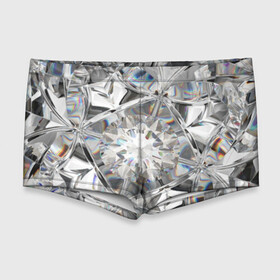Мужские купальные плавки 3D с принтом Бриллиантовый блеск в Тюмени, Полиэстер 85%, Спандекс 15% |  | cut | diamond | gem | glitter | jewel | kaleidoscope | luxury | shine | sparkle | white | алмаз | белый | блеск | бриллиант | диамант | драгоценность | драгоценный камень | калейдоскоп | люкс | огранка | роскошь | сверкать | сияние
