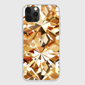 Чехол для iPhone 12 Pro Max с принтом Желтые бриллианты в Тюмени, Силикон |  | Тематика изображения на принте: cut | diamond | gem | glitter | gold | jewel | kaleidoscope | luxury | shine | sparkle | white | yellow | алмаз | белый | блеск | бриллиант | диамант | драгоценность | драгоценный камень | желтый | золотой | калейдоскоп | люкс | огранка