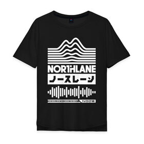 Мужская футболка хлопок Oversize с принтом Northlane в Тюмени, 100% хлопок | свободный крой, круглый ворот, “спинка” длиннее передней части | discoveries | mesmer | node | northlane | singularity | группы | метал | музыка | рок