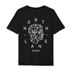 Мужская футболка хлопок Oversize с принтом Northlane в Тюмени, 100% хлопок | свободный крой, круглый ворот, “спинка” длиннее передней части | discoveries | mesmer | node | northlane | singularity | группы | метал | музыка | рок