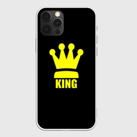 Чехол для iPhone 12 Pro Max с принтом King в Тюмени, Силикон |  | king | король | корона | прикол | шахматы
