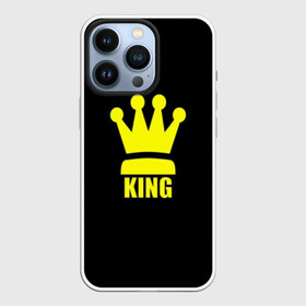 Чехол для iPhone 13 Pro с принтом King в Тюмени,  |  | king | король | корона | прикол | шахматы