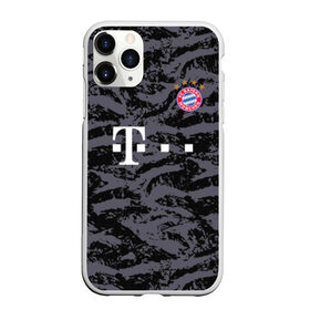 Чехол для iPhone 11 Pro матовый с принтом Bayern away gk 18-19 в Тюмени, Силикон |  | bayern | champions league | germany | munchen | бавария | германия | левандовски | лига чемпинов | мюнхен | нойер | рибери | роббен