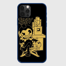 Чехол для iPhone 12 Pro с принтом Bendy And The Ink Machine (40) в Тюмени, силикон | область печати: задняя сторона чехла, без боковых панелей | bendy | bendy and the ink machine | devil | game | horror | ink | mask | бенди | бенди и чернильная машина | краска | чернила