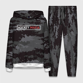 Женский костюм 3D (с толстовкой) с принтом HOCKEY MAFIA в Тюмени,  |  | camo | hockey | sport | камуфляж | милитари | надписи | сборная хоккея | символика | спорт | спортсмен | форма | хоккей | чемпионат