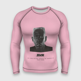 Мужской рашгард 3D с принтом Tyler, The Creator (IGOR) в Тюмени,  |  | Тематика изображения на принте: bomb | boy | cherry | creator | flower | igor | rap | tayler | the | tyler | альбом | игорь | криэйтор | музыка | реп | рэп | тайлер