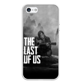 Чехол для iPhone 5/5S матовый с принтом THE LAST OF US в Тюмени, Силикон | Область печати: задняя сторона чехла, без боковых панелей | gamer | player | stels | the last of us | the last of us part 2 | бегун | джоэл | каннибалы | охотники | сталкер | топляк | цикады | щелкун | элли