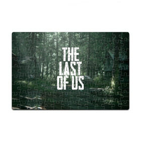 Пазл магнитный 126 элементов с принтом THE LAST OF US в Тюмени, полимерный материал с магнитным слоем | 126 деталей, размер изделия —  180*270 мм | gamer | player | stels | the last of us | the last of us part 2 | бегун | джоэл | каннибалы | охотники | сталкер | топляк | цикады | щелкун | элли