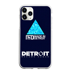 Чехол для iPhone 11 Pro Max матовый с принтом DETROIT BECOME HUMAN в Тюмени, Силикон |  | action | ai | android | connor | dbhpk19 | detroit become human | rk 800 | rk 900 | андроиды | детектив | игра | интерактивное кино | кара | коннор | логотип | маркус | роботы | фирменный стиль | экшн