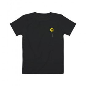 Детская футболка хлопок с принтом marshmello в Тюмени, 100% хлопок | круглый вырез горловины, полуприлегающий силуэт, длина до линии бедер | Тематика изображения на принте: fly with me | marshmello | mellogang | маршмеллоу