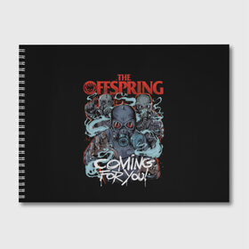 Альбом для рисования с принтом Offspring в Тюмени, 100% бумага
 | матовая бумага, плотность 200 мг. | offspring | ofspring | punk | rock | the offspring | группы | музыка | офспринг | оффспринг | панк | рок