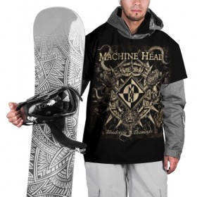 Накидка на куртку 3D с принтом Machine Head в Тюмени, 100% полиэстер |  | Тематика изображения на принте: heavy metal | machine head | metal | грув метал | группы | метал | музыка | рок | трэш метал | хэви метал