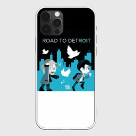 Чехол для iPhone 12 Pro Max с принтом ROAD TO DETROIT в Тюмени, Силикон |  | 2038 | become | connor | dbh | dbhpk19 | gavin reed | human | quantic | reed | reed900 | rk800 | rk900 | андроид | девиант | детройт | кара | квест | коннор | маркус