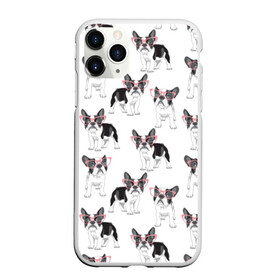 Чехол для iPhone 11 Pro матовый с принтом Французские бульдоги в очках в Тюмени, Силикон |  | Тематика изображения на принте: black | breed | cool | cute | dog | french bulldog | pink | puppy | white | белый | мило | очки | пёс | порода | прикольный | псина | розовый | собака | французский бульдог | черный | щенок