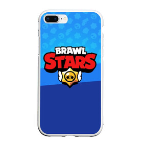 Чехол для iPhone 7Plus/8 Plus матовый с принтом BRAWL STARS в Тюмени, Силикон | Область печати: задняя сторона чехла, без боковых панелей | brawl | bull | colt | crow | el primo | game | games | leon | moba | online | penny | poco | shelly | spike | star | stars | wanted | брав | бравл | браво | звезда | звезды | игра | игры | лого | моба | онлайн | старс