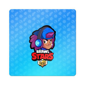 Магнит виниловый Квадрат с принтом Shelly - BRAWL STARS в Тюмени, полимерный материал с магнитным слоем | размер 9*9 см, закругленные углы | Тематика изображения на принте: brawl | bull | colt | crow | el primo | game | games | leon | moba | online | penny | poco | shelly | spike | star | stars | wanted | брав | бравл | браво | звезда | звезды | игра | игры | онлайн | старс