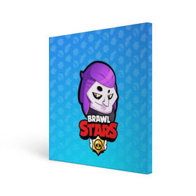 Холст квадратный с принтом Mortis - BRAWL STARS в Тюмени, 100% ПВХ |  | Тематика изображения на принте: brawl | bull | colt | crow | el primo | game | games | leon | moba | mortis | online | penny | poco | shelly | spike | star | stars | wanted | брав | бравл | браво | звезда | звезды | игра | игры | моба | онлайн | старс