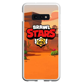 Чехол для Samsung S10E с принтом BRAWL STARS (Карта) в Тюмени, Силикон | Область печати: задняя сторона чехла, без боковых панелей | brawl | bull | colt | crow | el primo | game | games | leon | moba | online | penny | poco | shelly | spike | star | stars | wanted | брав | бравл | браво | звезда | звезды | игра | игры | лого | моба | онлайн | старс