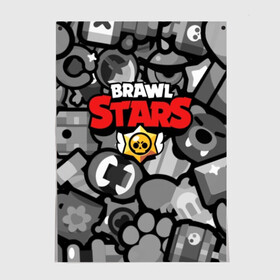 Постер с принтом BRAWL STARS в Тюмени, 100% бумага
 | бумага, плотность 150 мг. Матовая, но за счет высокого коэффициента гладкости имеет небольшой блеск и дает на свету блики, но в отличии от глянцевой бумаги не покрыта лаком | brawl | bull | colt | crow | el primo | game | games | leon | moba | online | penny | poco | shelly | spike | star | stars | wanted | брав | бравл | браво | звезда | звезды | игра | игры | лого | моба | онлайн | старс