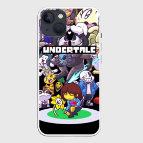 Чехол для iPhone 13 с принтом UNDERTALE в Тюмени,  |  | Тематика изображения на принте: annoying | asriel | chara | dog | frisk | game | games | papyrus | sans | tale | under | undertale | азриэль | андертейл | игра | игры | надоедливая | надоедливые | папирус | санс | собака | собаки | фриск | чара