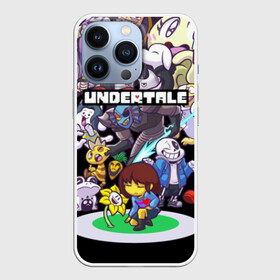 Чехол для iPhone 13 Pro с принтом UNDERTALE в Тюмени,  |  | annoying | asriel | chara | dog | frisk | game | games | papyrus | sans | tale | under | undertale | азриэль | андертейл | игра | игры | надоедливая | надоедливые | папирус | санс | собака | собаки | фриск | чара