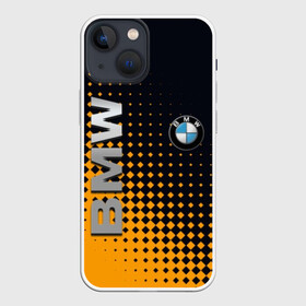 Чехол для iPhone 13 mini с принтом BMW в Тюмени,  |  | bmw | авто | автомобиль | бмв | лого | логотип | машина | надпись | текстура