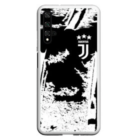 Чехол для Honor 20 с принтом Juventus в Тюмени, Силикон | Область печати: задняя сторона чехла, без боковых панелей | calcio | club | cr7 | cristiano ronaldo | dybala | football | full highlights | goals | highlights | italia | juventus | napoli | roma | serie a | белый | италия | клуб | форма | черный | ювентус