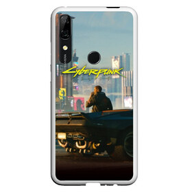 Чехол для Honor P Smart Z с принтом CYBERPUNK 2077 в Тюмени, Силикон | Область печати: задняя сторона чехла, без боковых панелей | 2019 | cd project red | cyberpunk 2077 | future | hack | night city | samurai | sci fi | андроиды | безумие | будущее | киберпанк 2077 | логотип | роботы | самураи | фантастика | цифры