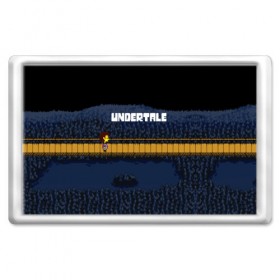 Магнит 45*70 с принтом Undertale Pixel Game в Тюмени, Пластик | Размер: 78*52 мм; Размер печати: 70*45 | game | undertale | азриэль дримурр | альфис | андайн | андертейл | асгор дримурр | добро | дьявол | зло | игра | игры | кости | меттатон | папирус | санс | стрела | ториэль | трезубец | фриск | чара | черный