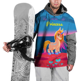 Накидка на куртку 3D с принтом Милый единорог в Тюмени, 100% полиэстер |  | Тематика изображения на принте: pony | грива | девочка | единорог | конь | копыта | красивая | лошадка | лошадь | милая | пони | природа закат | радуга