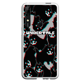 Чехол для Honor P Smart Z с принтом Undertale (Надоедливый пёс) в Тюмени, Силикон | Область печати: задняя сторона чехла, без боковых панелей | Тематика изображения на принте: 3d | glitch | pixel | undertale | андертейл | без глаз | глитч | игра | надоедливая собака | надоедливый пес | надпись | пиксель | пикселя | подземная история | текстура