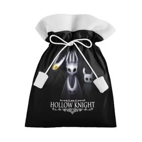 Подарочный 3D мешок с принтом Hollow Knight в Тюмени, 100% полиэстер | Размер: 29*39 см | hollow knight | детская | для детей | игра | компьютерная игра | королевство | рыцарь | темный рыцарь | холлов кнайт | экшен