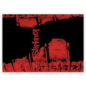 Поздравительная открытка с принтом Slipknot в Тюмени, 100% бумага | плотность бумаги 280 г/м2, матовая, на обратной стороне линовка и место для марки
 | band | corey taylor | jim root | metal | mick thomson | music | official | альтернативный | глэм | готик | гранж | метал | музыка | пост | рок | хард