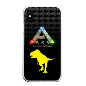 Чехол для iPhone XS Max матовый с принтом Ark Survival Evolved в Тюмени, Силикон | Область печати: задняя сторона чехла, без боковых панелей | ark | ark survival evolved | evolved | survival | арк