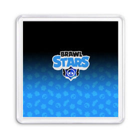 Магнит 55*55 с принтом Brawl Stars. в Тюмени, Пластик | Размер: 65*65 мм; Размер печати: 55*55 мм | 3d | brawl stars | moba | pattern | абстракция | бравл старс | геометрия | градиент | жанр | игра | лого | логотип | надпись | паттерн | текстура