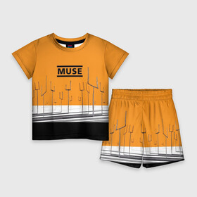 Детский костюм с шортами 3D с принтом Muse в Тюмени,  |  | muse | альтернативный | группа | доминик ховард | крис уолстенхолм | мосе | моус | моусе | муза | музе | музык | мусе | мьюз | мэттью беллами | прогрессивный | рок | симфонический | спейс | спейсрок