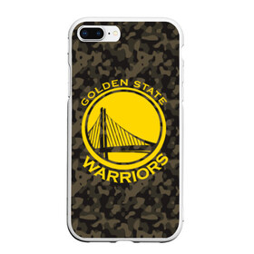 Чехол для iPhone 7Plus/8 Plus матовый с принтом Golden State Warriors camo в Тюмени, Силикон | Область печати: задняя сторона чехла, без боковых панелей | golden state | golden state warriors | nba | warriors | баскетбол | голден стэйт | голден стэйт уорриорз | камуфляж | нба | спорт | уорриорз camo | хаки