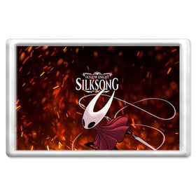 Магнит 45*70 с принтом Hollow Knight: SILKSONG в Тюмени, Пластик | Размер: 78*52 мм; Размер печати: 70*45 | game | games | ghosts | godmaster | hollow | hornet | knight | metroidvania | silksong | zote | гримм | зот | игра | игры | квиррел | найт | песня | полый | призраки | пустой | рыцарь | силксонг | холлоу | хорнет | шелк