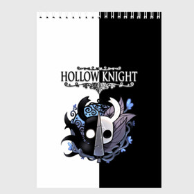 Скетчбук с принтом Hollow Knight (Black & White) в Тюмени, 100% бумага
 | 48 листов, плотность листов — 100 г/м2, плотность картонной обложки — 250 г/м2. Листы скреплены сверху удобной пружинной спиралью | game | hollow knight | hollow knight godmaster | hollow knight map | hollow knight ps4 | silksong | белый | зот могучий | игра | карта | королевство | метроидвания | полый король | приключения букашек | халлоунест | холлоу кнайт | черный