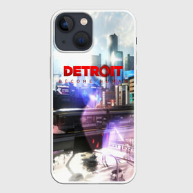 Чехол для iPhone 13 mini с принтом DETROIT:BECOME HUMAN в Тюмени,  |  | action | ai | android | connor | dbhpk19 | detroit become human | game | rk 800 | rk 900 | андроиды | детектив | игра | игры | интерактивное кино | кара | коннор | логотип | маркус | роботы | фирменный стиль | экшн