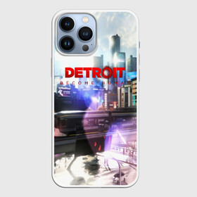 Чехол для iPhone 13 Pro Max с принтом DETROIT:BECOME HUMAN в Тюмени,  |  | action | ai | android | connor | dbhpk19 | detroit become human | game | rk 800 | rk 900 | андроиды | детектив | игра | игры | интерактивное кино | кара | коннор | логотип | маркус | роботы | фирменный стиль | экшн